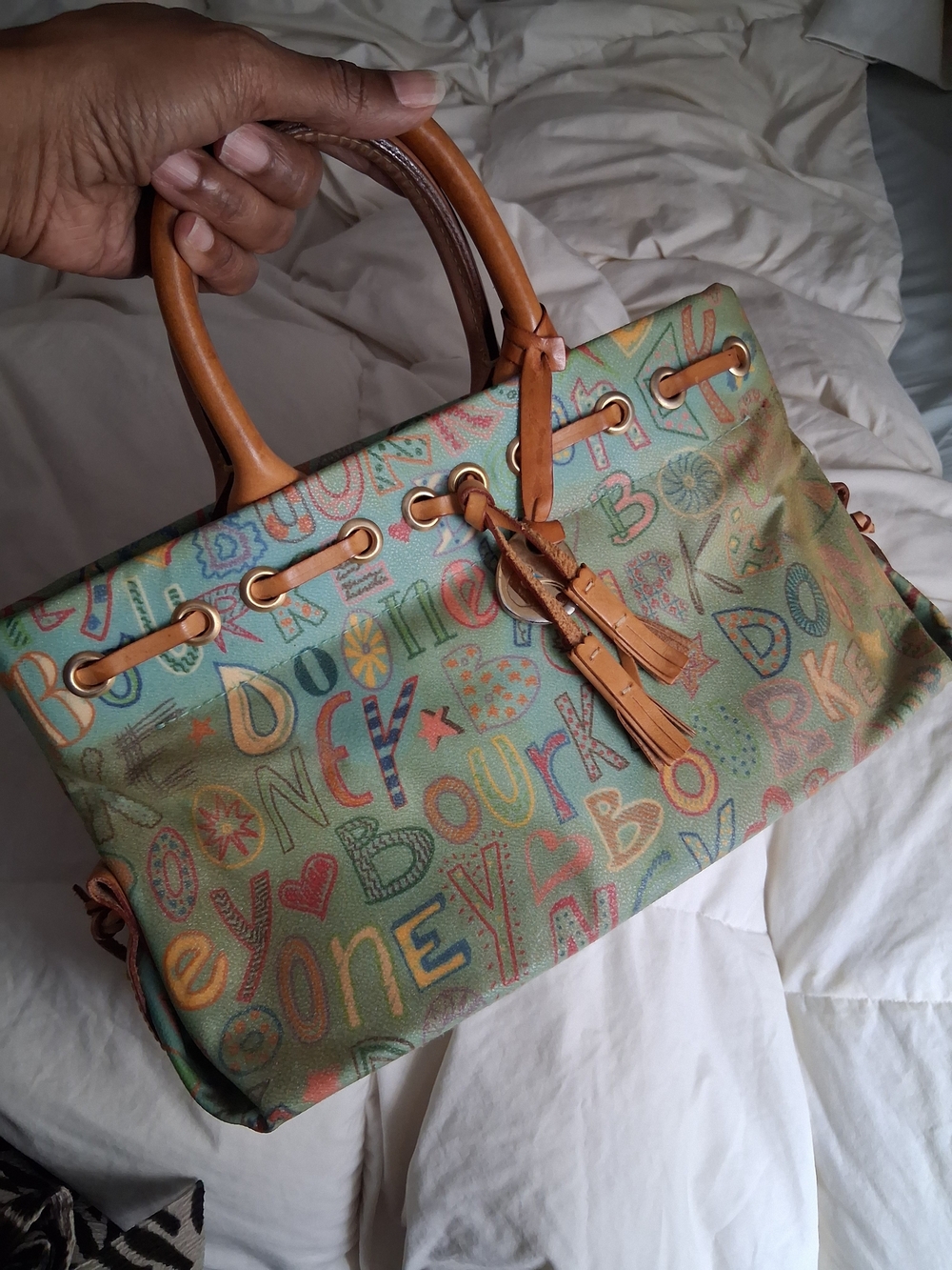 Dooney & Bourke Scribble Bag